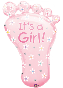 Its a Girl Baby Foot
