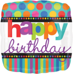 Birthday Spots and Stripes
