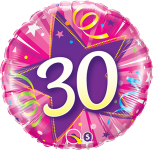 30th Pink Star