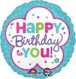 Birthday Flower Shape