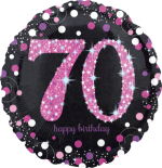 Glimmer Confetti 70th Birthday