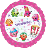 I Heart Shopkins xox Pink Spots
