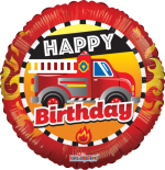 Happy Birthday Fire Truck