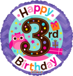 3rd Birthday Girl