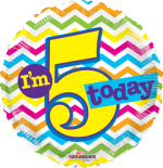 Im 5 Today 5th Birthday
