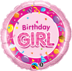 Birthday Pink Girl