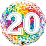 20th Birthday Confetti