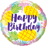 Birthday Pineapple Print