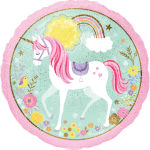 Magical Unicorn Rainbows and Flowers