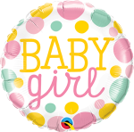 Baby Girl Big Dots
