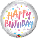Birthday Rainbow Dots