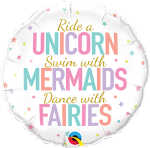 Unicorn Mermaid Fairies Messages