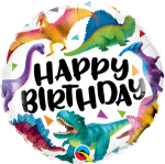 Birthday Colourful Dinosaurs