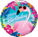 Birthday Tropical Flamingo