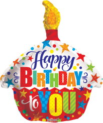 Happy Birthday To You Cupcake