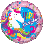 Birthday Colourful Unicorn