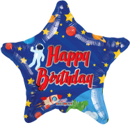 Birthday Spaceman Star