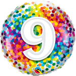 9 Rainbow Confetti