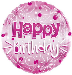 Jumbo Pink Streamers Birthday