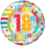 Colourful 18th Birthday