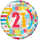 Colourful 21st Birthday
