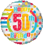 Colourful 50th Birthday