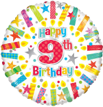 Colourful 9th Birthday