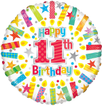 Colourful 11th Birthday
