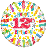 Colourful 12th Birthday