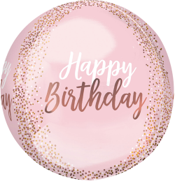 Blush Birthday Orbz