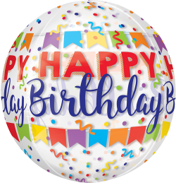 Happy Birthday Banner Orbz