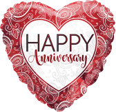Anniversary Ruby Heart