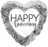 Anniversary Silver Heart