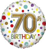 70th Birthday Spots