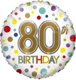 80th Birthday Spots