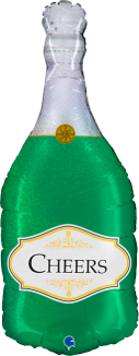 Cheers Champagne Bottle