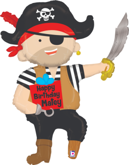 Happy Birthday Matey Pirate